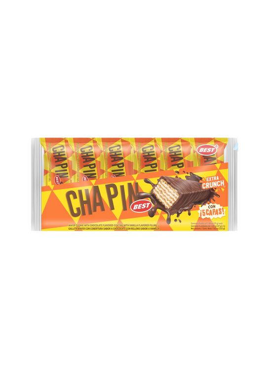 BEST GALLETA CHAPIN PAQUETE DE 6 UNIDADES