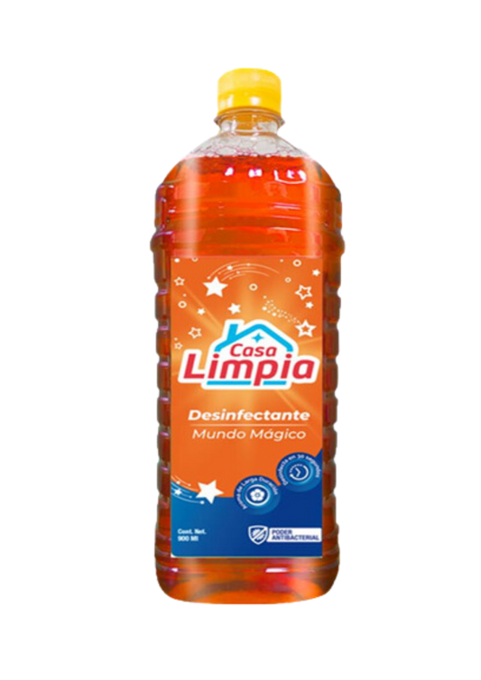 CASA LIMPIA DESINFECTANTE MUNDO MAGICO 900ML