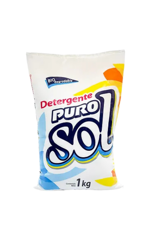 PURO SOL DETERGENTE EN POLVO 1 KILO