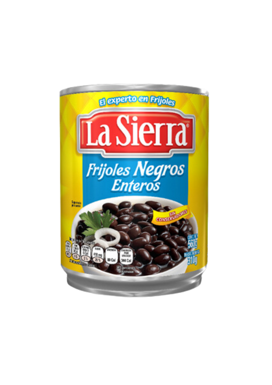 LA SIERRA FRIJOLES ENTEROS NEGROS 560G