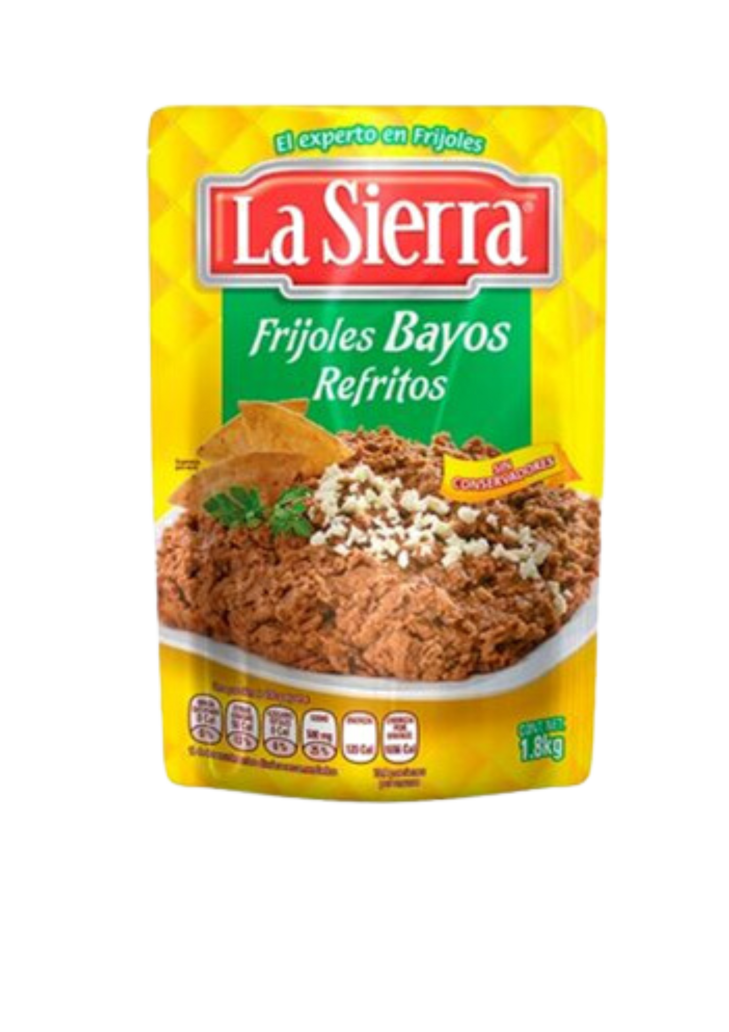 LA SIERRA FRIJOLES BAYOS REFRITOS  430GR