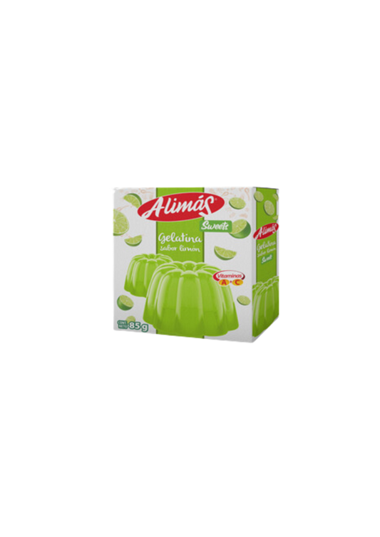 ALIMÁS GELATINA EN CAJA SABOR LIMON 85G