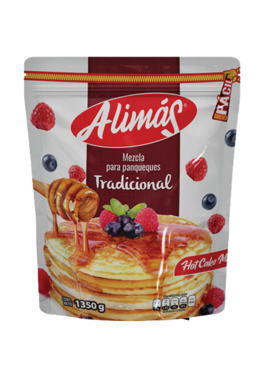 ALIMÁS HARINA PANQUEQUE NATURAL DOYPACK 1,350G