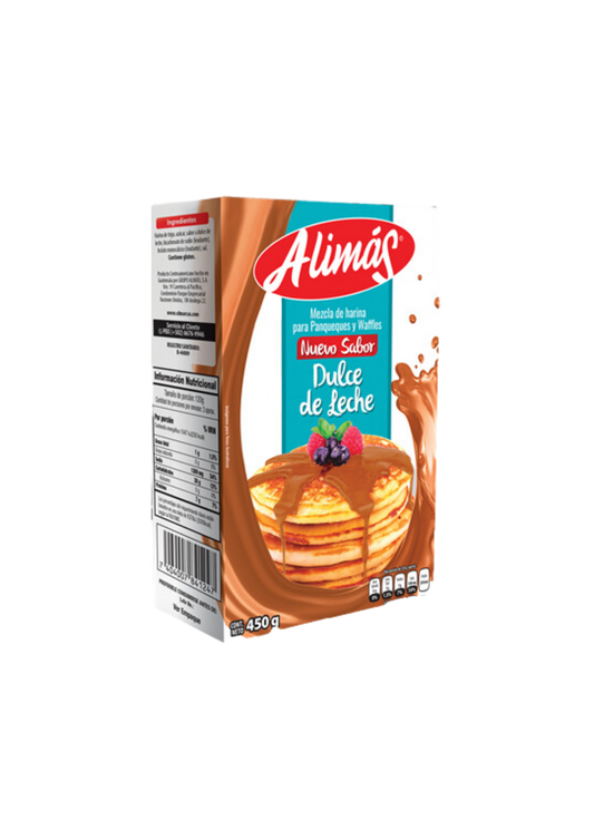 ALIMÁS HARINA PANQUEQUE DULCE DE LECHE 450G