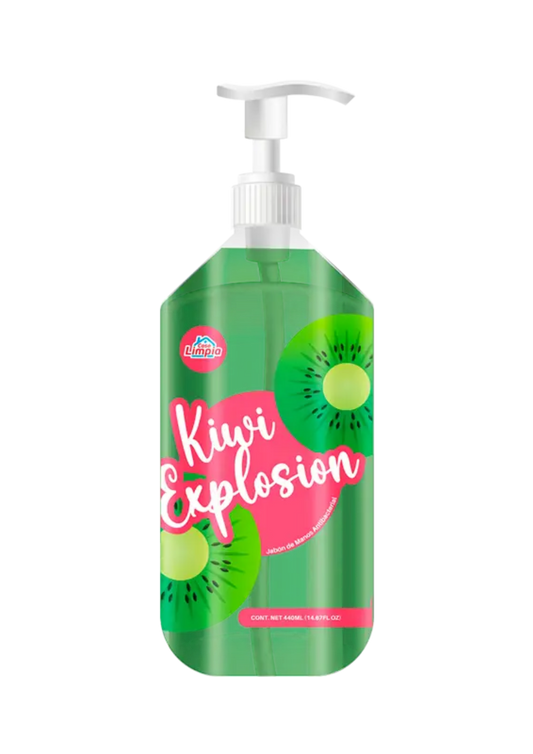 CASA LIMPIA JABON ANTIBACTERIAL KIWI EXPLOSSION 500ML