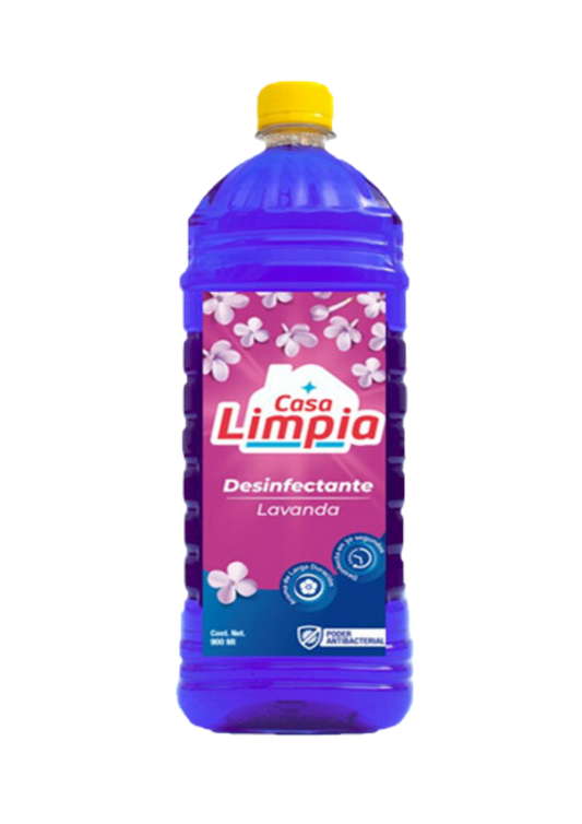 CASA LIMPIA DESINFECTANTE LAVANDA 900ML