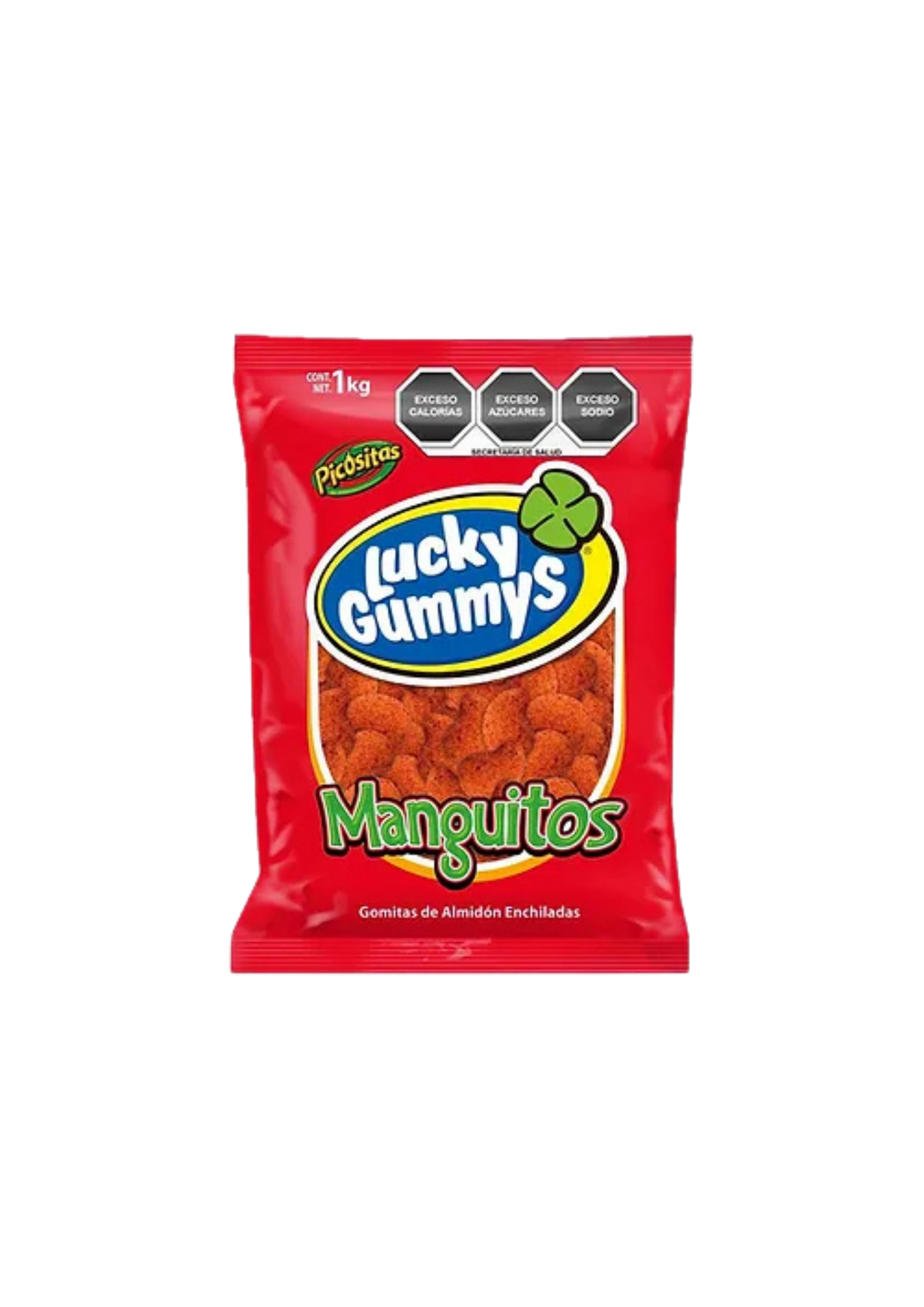 LUCKY GUMMIES GOMITAS MANGUITOS ENCHILADOS 1 KILO