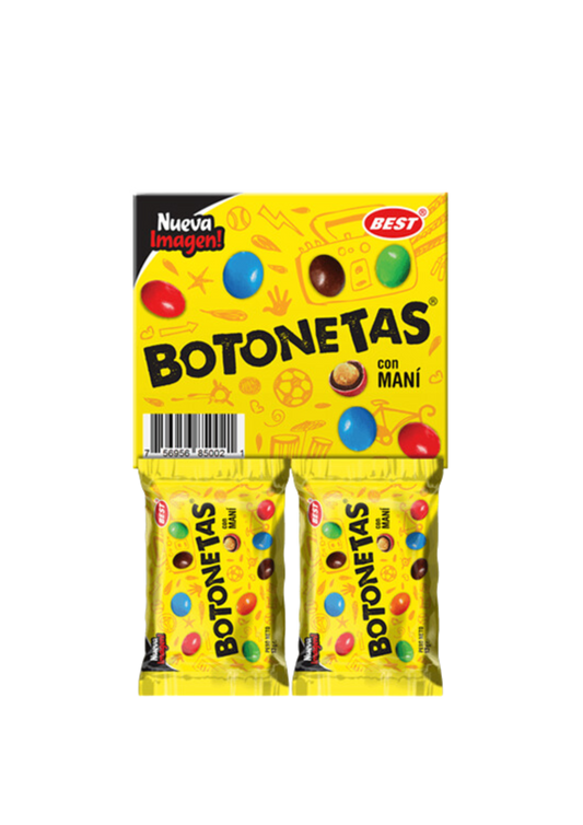 BEST BOTONETA MANI PAQUETE DE 24 UNIDADES