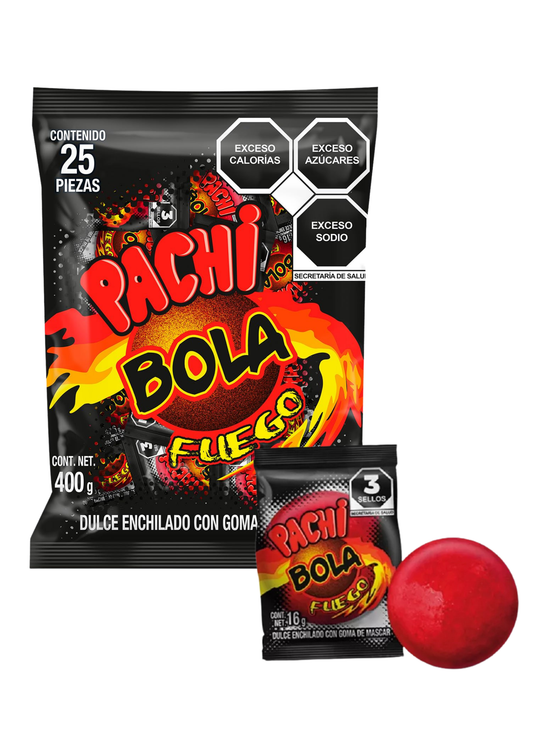 PACHIBOLAS FUEGO ENCHILADO BOLSA DE 25