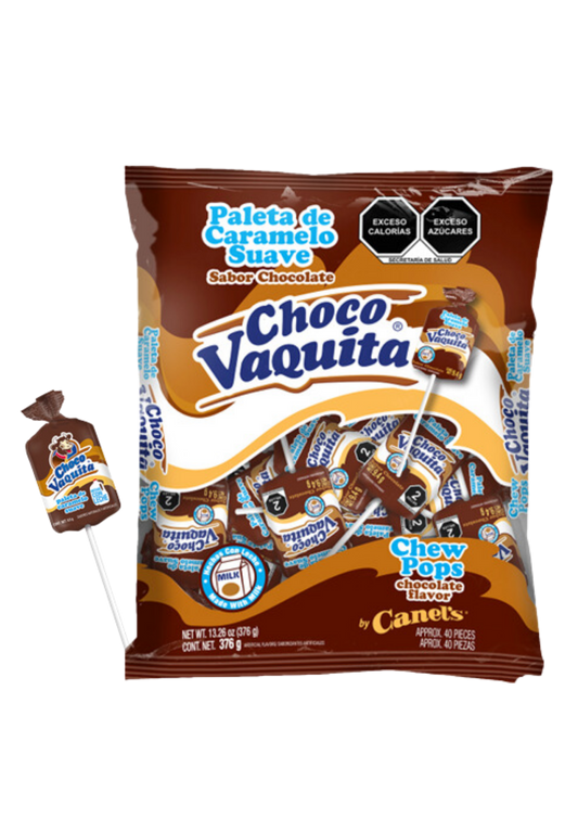 LA VAQUITA PALETA CHOCO VAQUITA BOLSA DE 40 UNIDADES