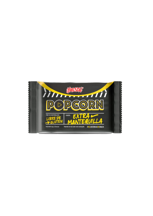 ¡YAESTA! POPCORN EXTRA MANTEQUILLA 63G