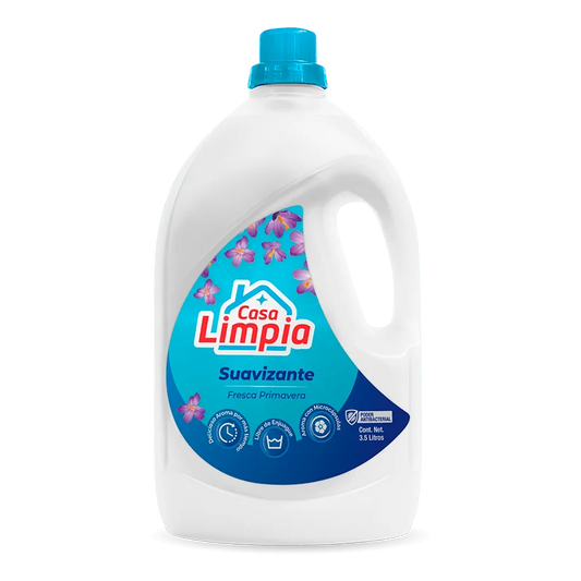 CASA LIMPIA SUAVIZANTE DE ROPA FRESCA PRIMAVERA 3.5L