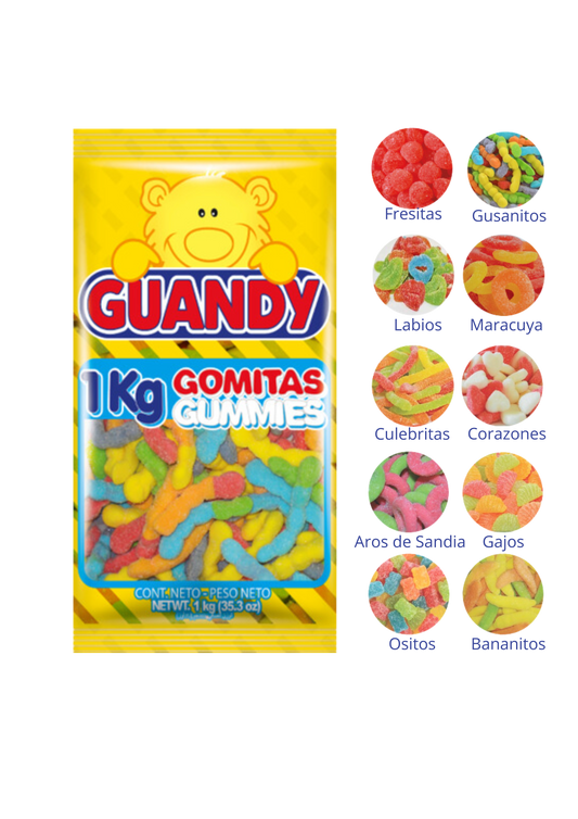 GUANDY GOMITA BOLSA DE KILO