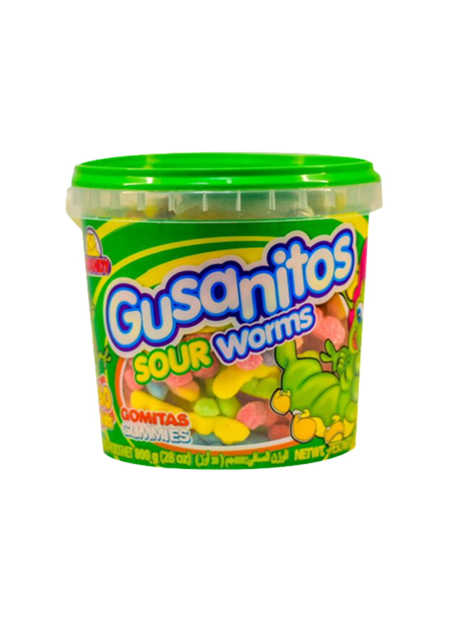 GUANDY GOMITA GUSANITO FRASCO 800G