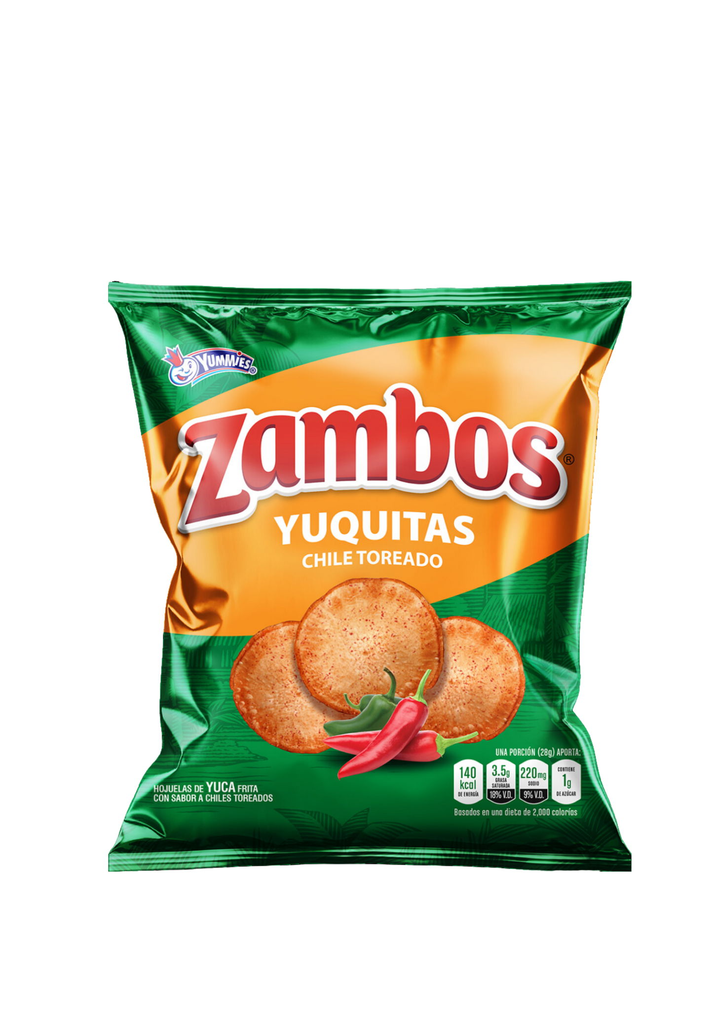 YUMMIES ZAMBOS YUQUITAS CHILE TOREADO 130G