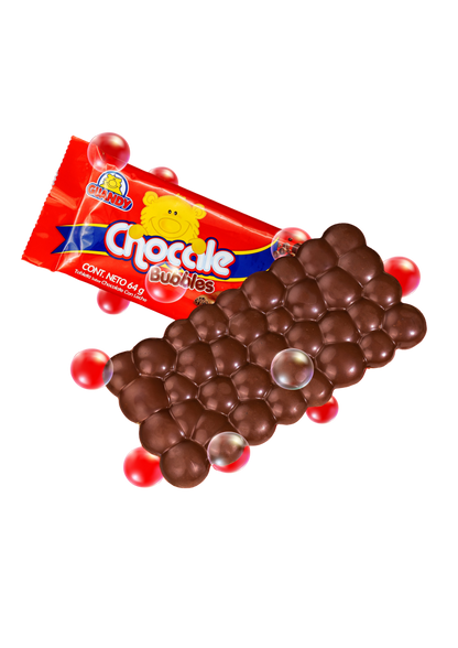 GUANDY CHOCALE BUBBLE DISPENSADOR DE 12 UNIDADES