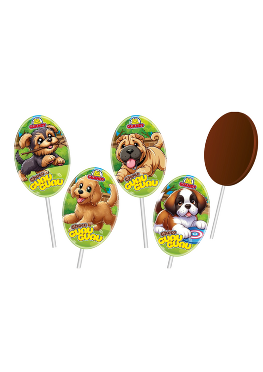 GUANDY CHOCOPALETA GUA GUA 22G PAQUETE DE 24 UNIDADES