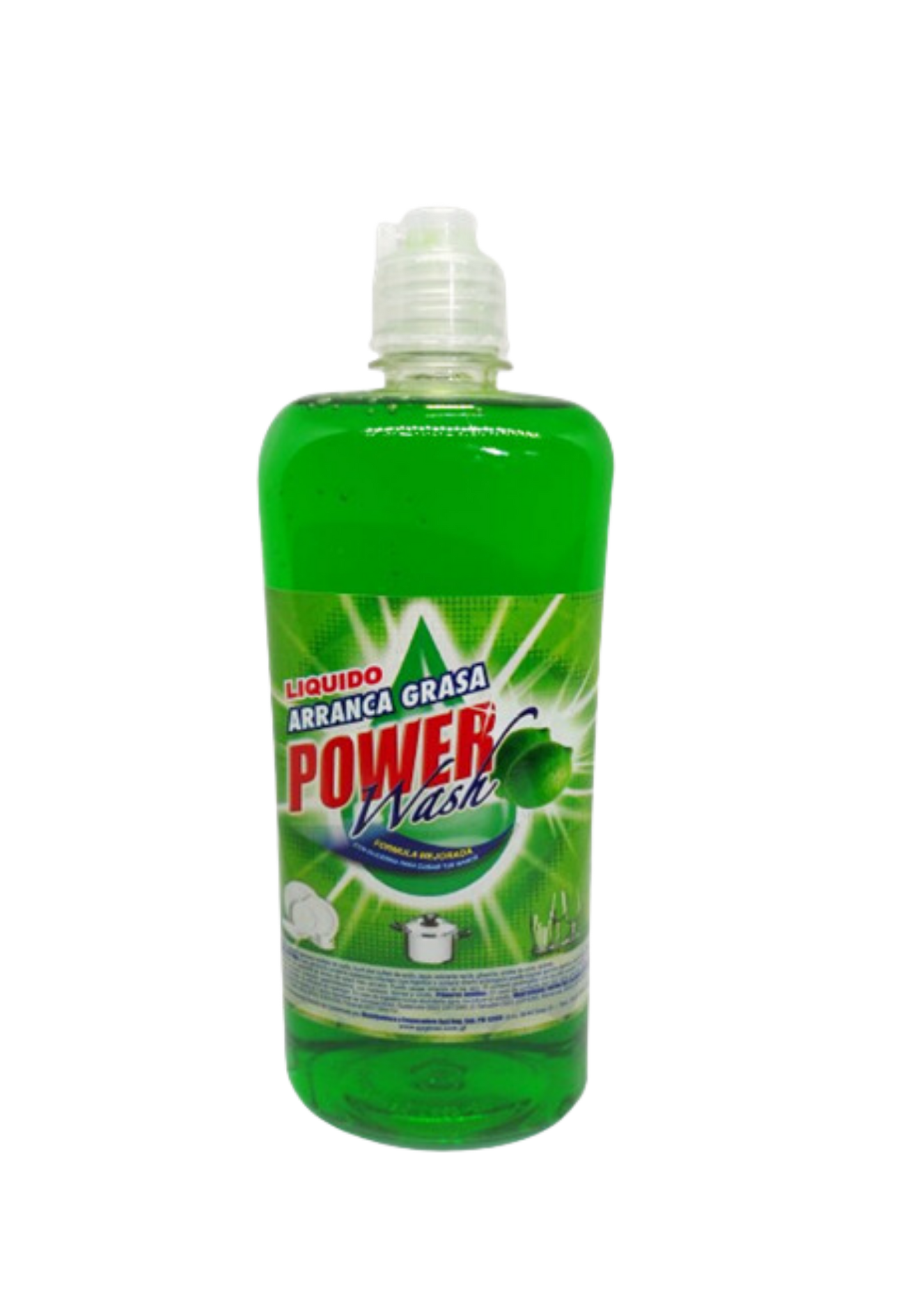 POWER WASH LAVAPLATOS LIQUIDO 800ML