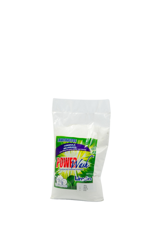 POWER WASH LIMPIADOR EN POLVO CON CLORO 250G