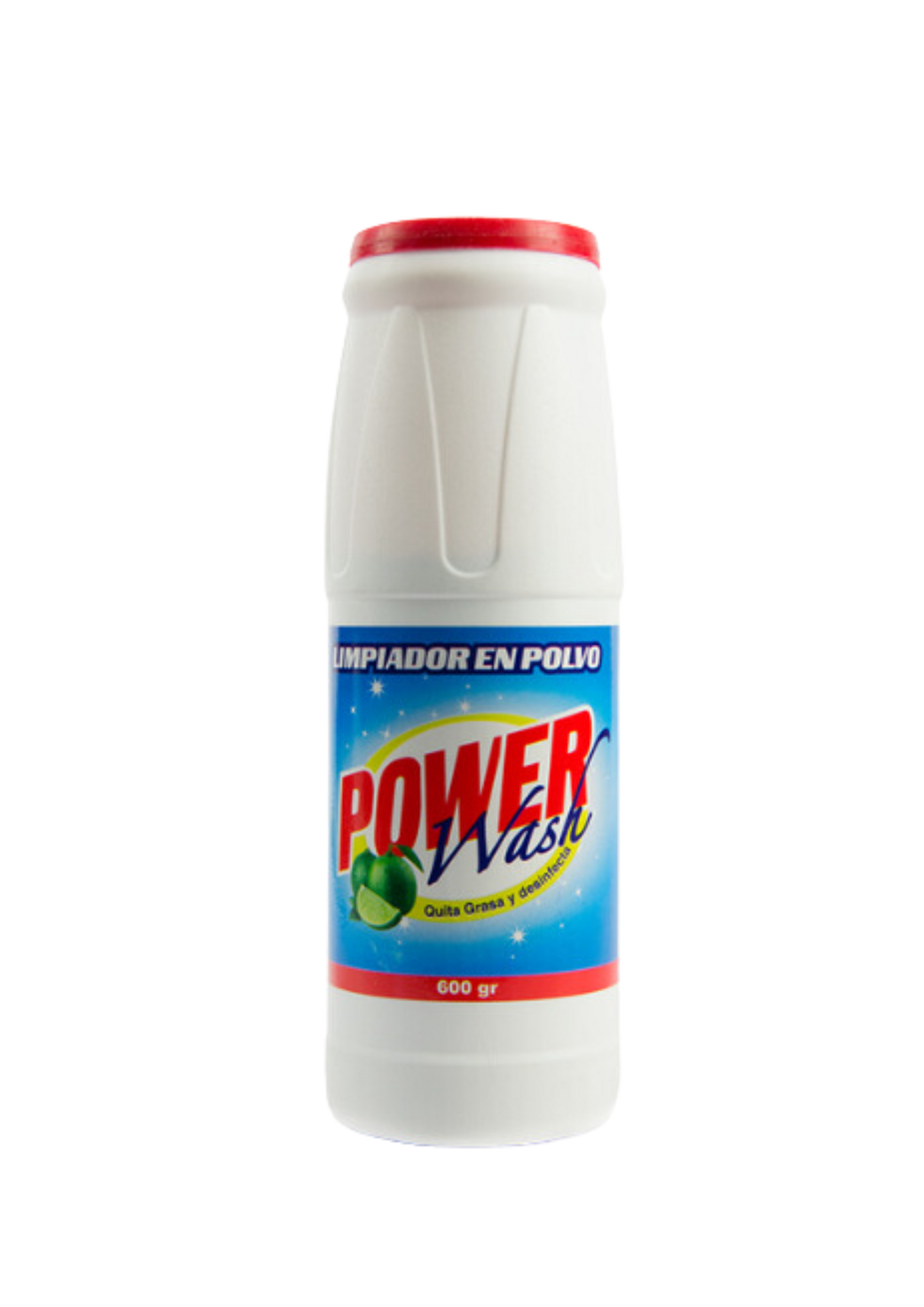 POWER WASH LIMPIADOR EN POLVO CON CLORO 600G